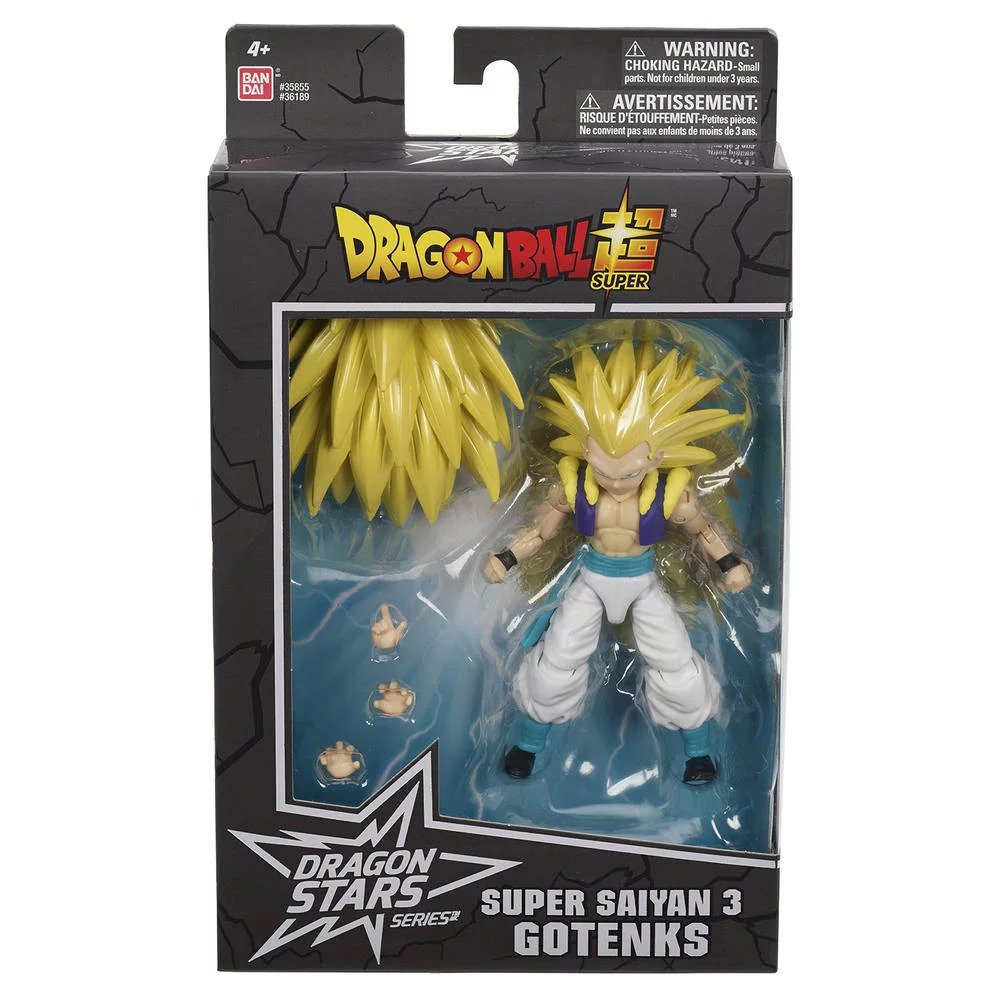 Gotenks Super Saiyan 3 Figura de accion Dragon Ball Stars poptoys