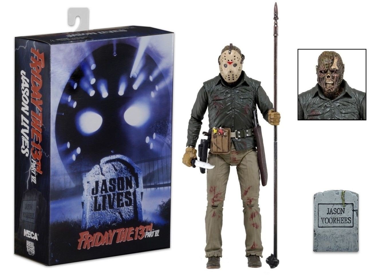 Jason 18 cm Friday the 13th Friday 13 Part 6 Action Figure NECA