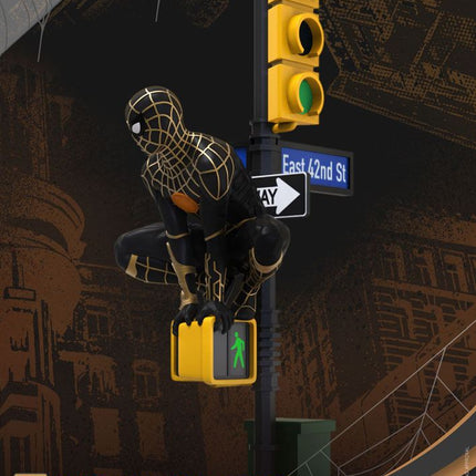 Spider-Man: No Way Home D-Stage PVC Diorama Spider-Man czarno-złoty kostium 25 cm - 102