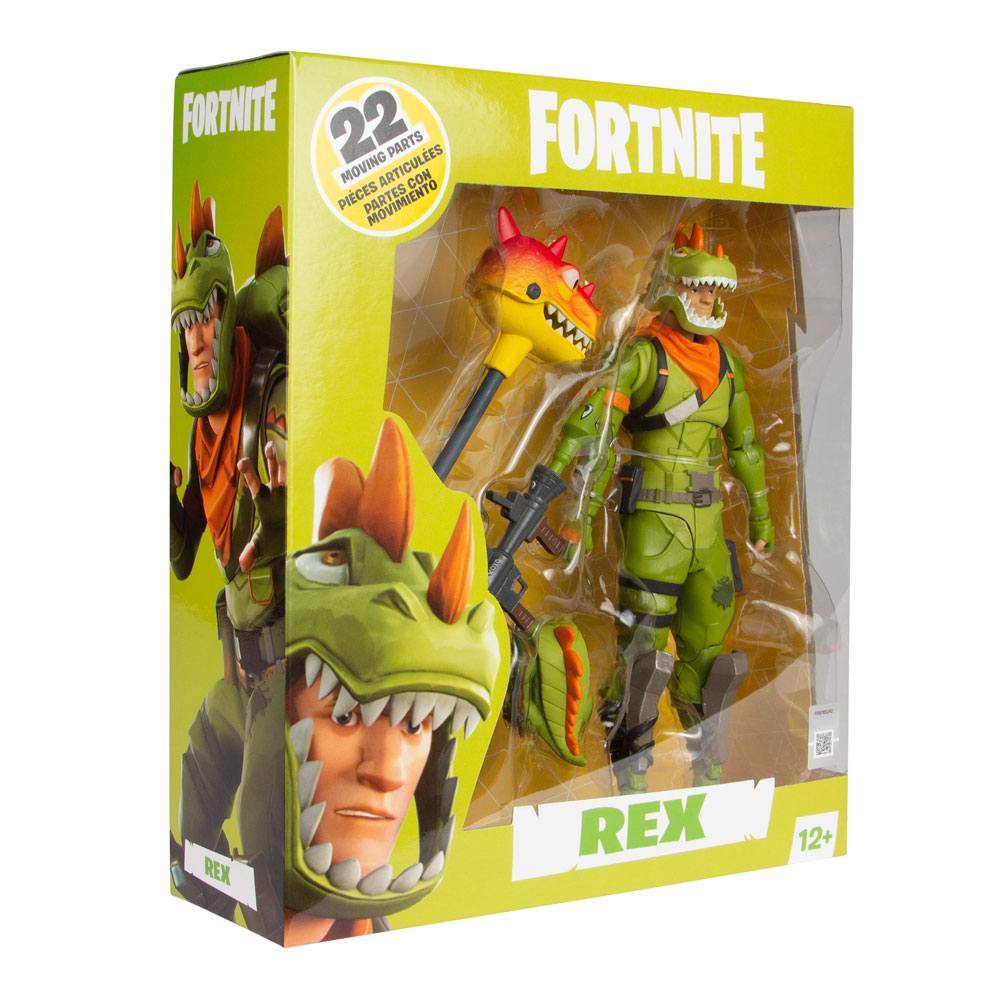 Figuras de accion Rex Fortnite 18cm con accesorios McFarlane Toys poptoys